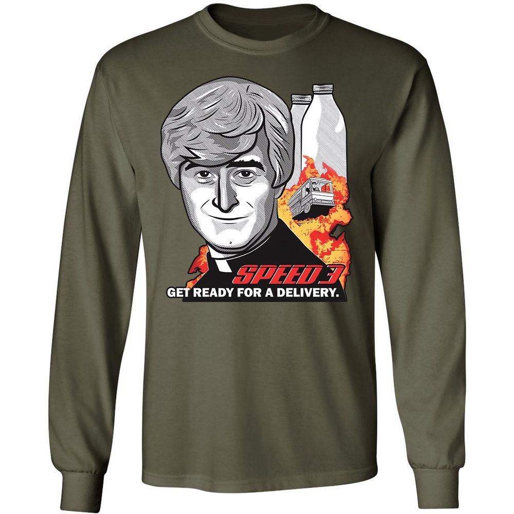Long Sleeve T-Shirt - 9K2P7F42 - Military Green - 16