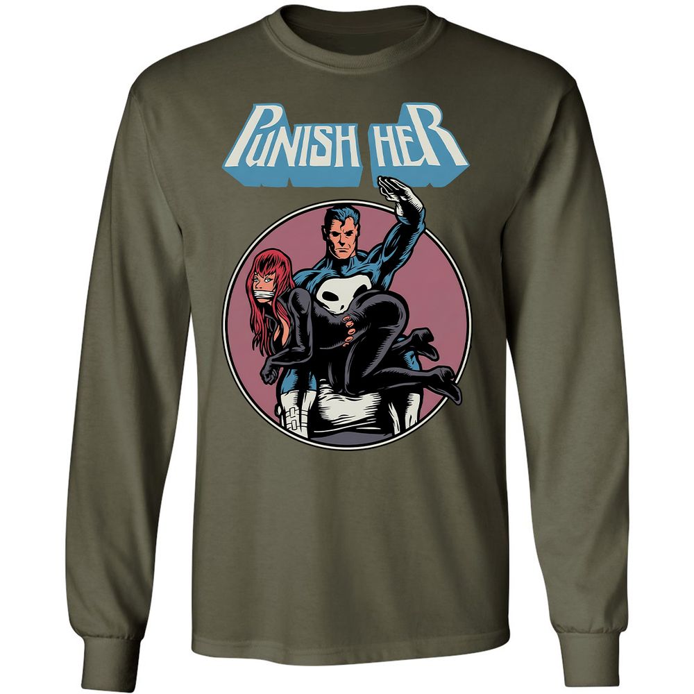 Long Sleeve T-Shirt - F4VSVMNM - Military Green - 16