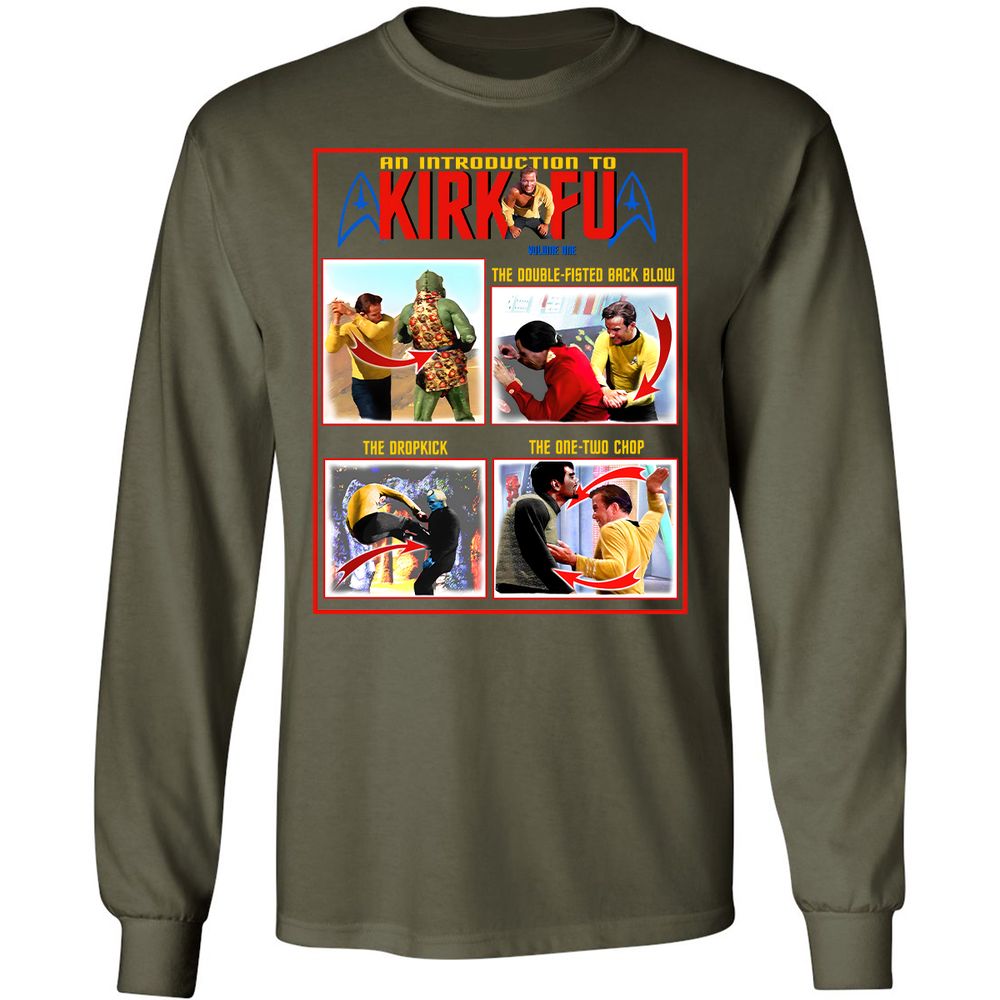 Long Sleeve T-Shirt - 5WFM8AAF - Military Green - 16