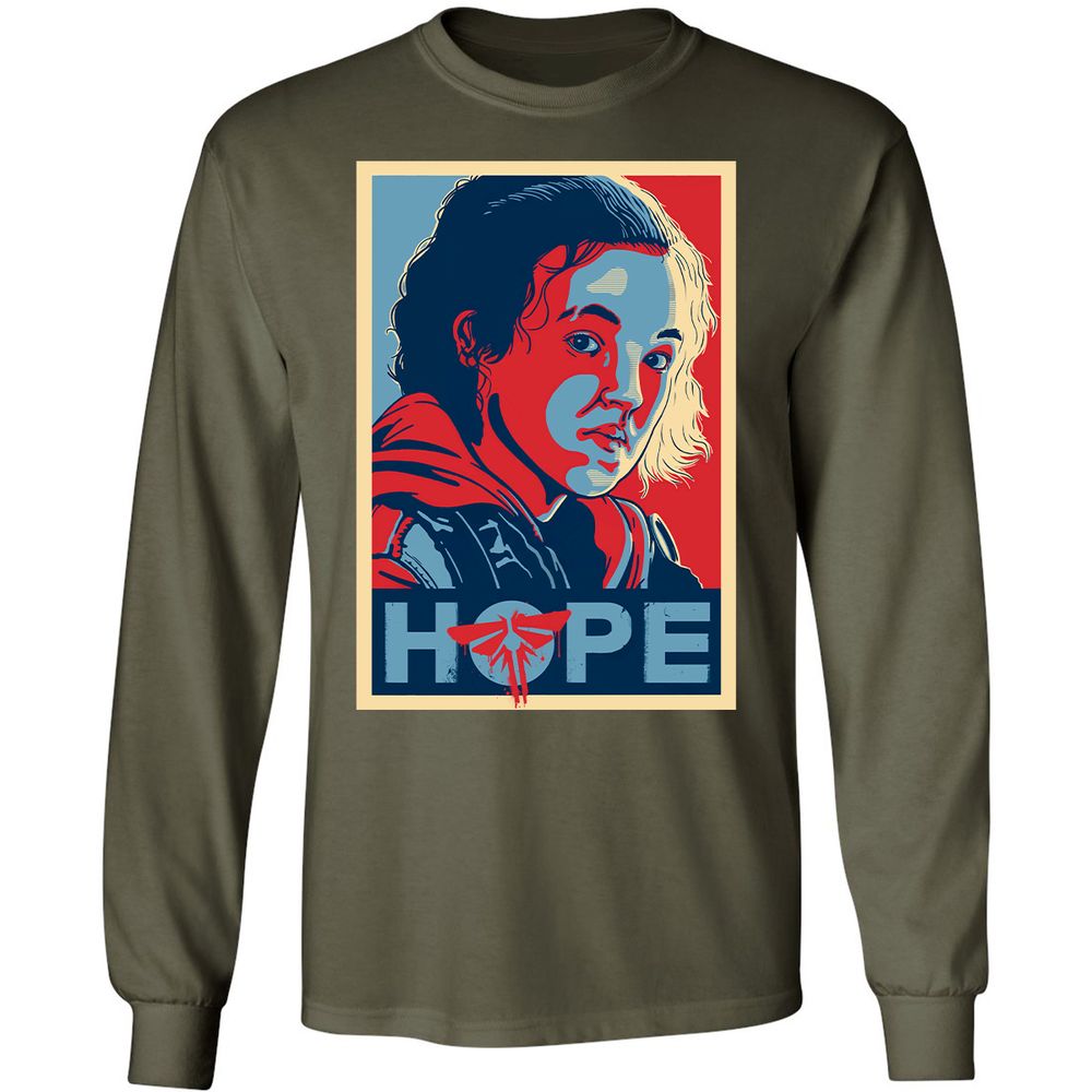 Long Sleeve T-Shirt - CDCGCL4S - Military Green - 16