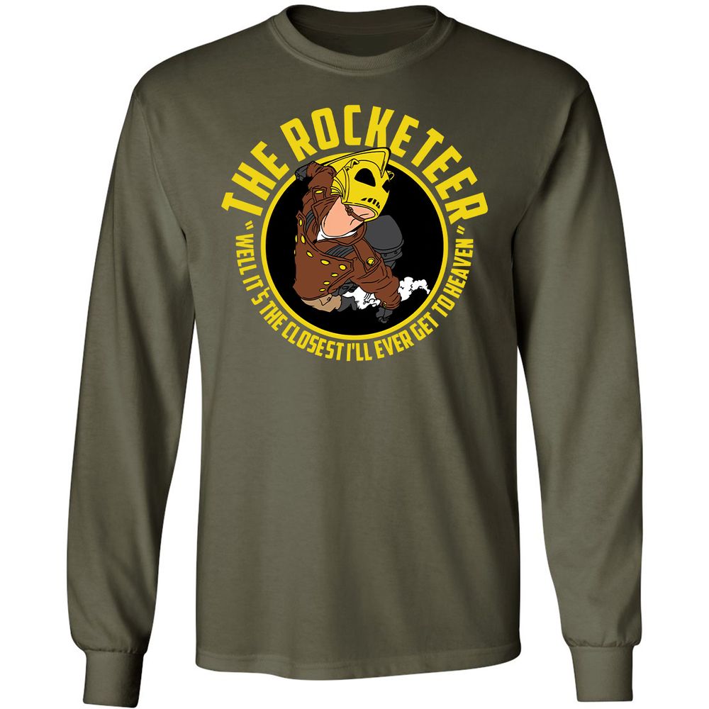 Long Sleeve T-Shirt - 91X8NN2M - Military Green - 16