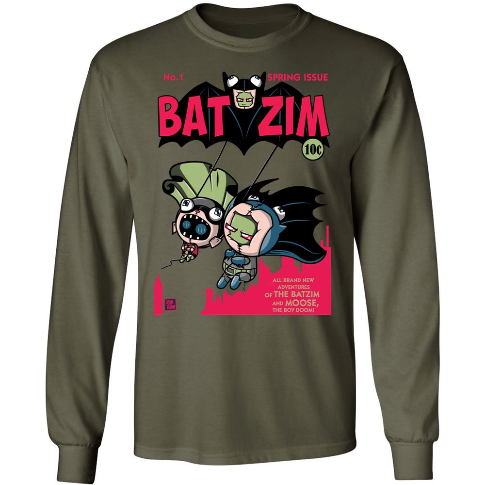Long Sleeve T-Shirt - 8AU51UU5 - Military Green - 16