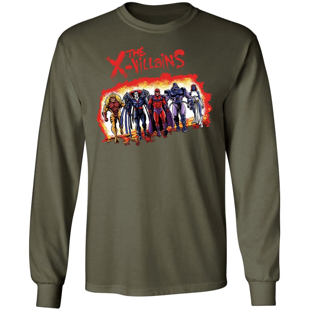 Long Sleeve T-Shirt - HYB75NJE - Military Green - 16