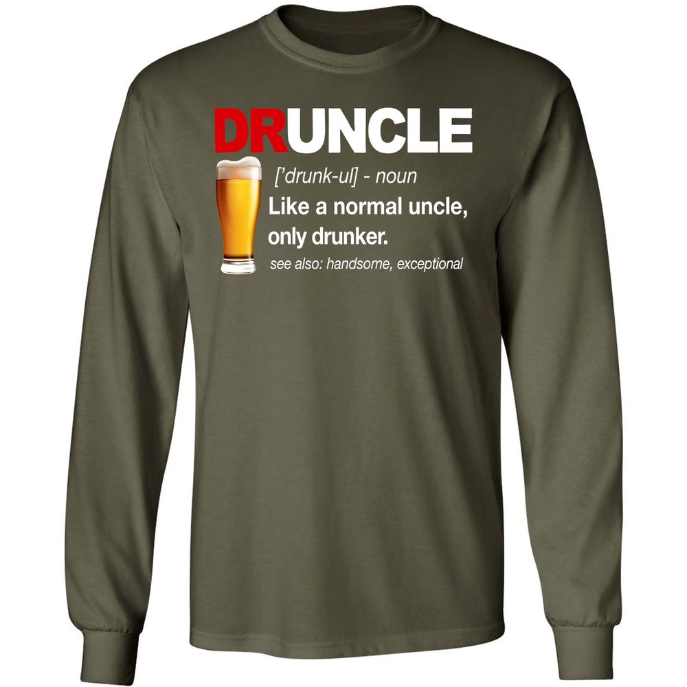 Long Sleeve T-Shirt - TB25TGWJ - Military Green - 16