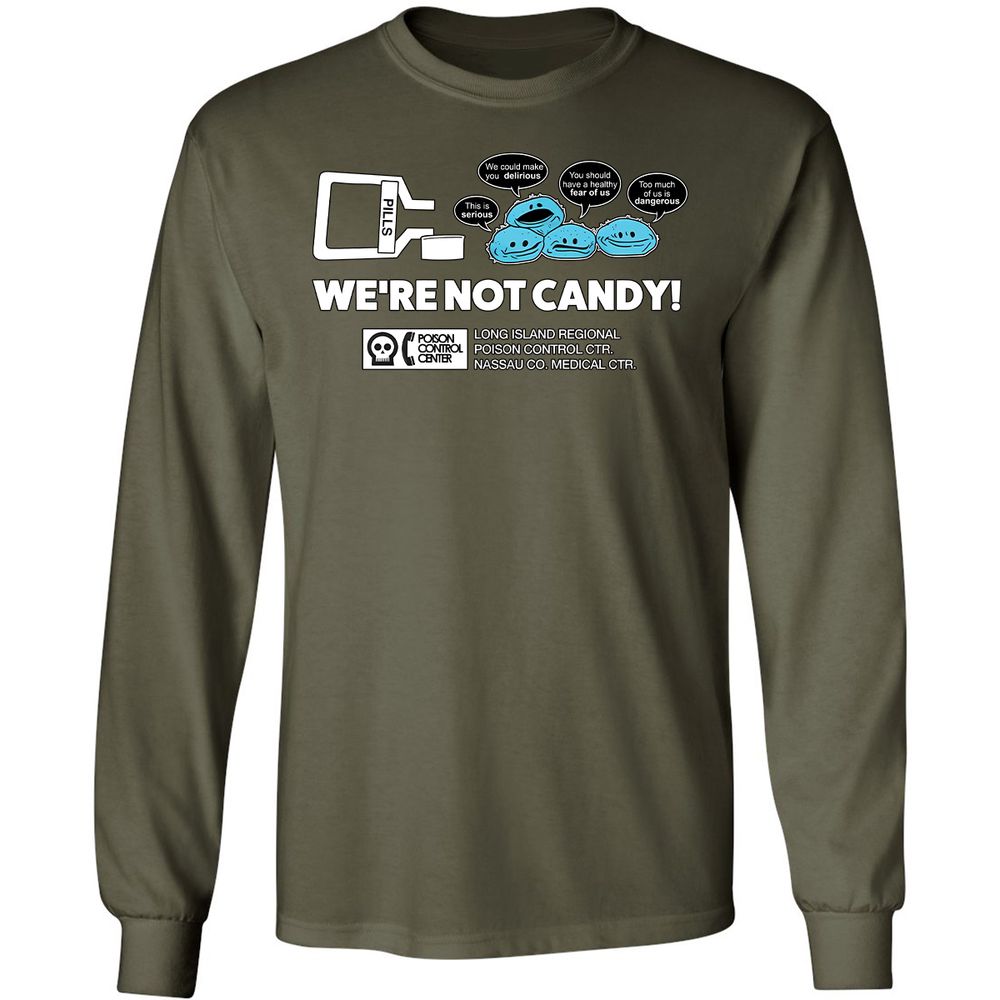 Long Sleeve T-Shirt - A3KMCXHD - Military Green - 16