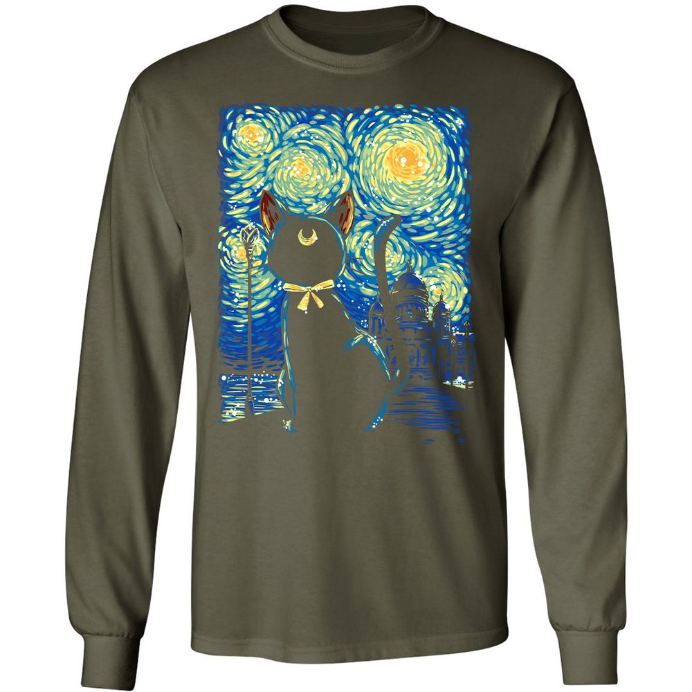 Long Sleeve T-Shirt - 9P16S4HE - Military Green - 16