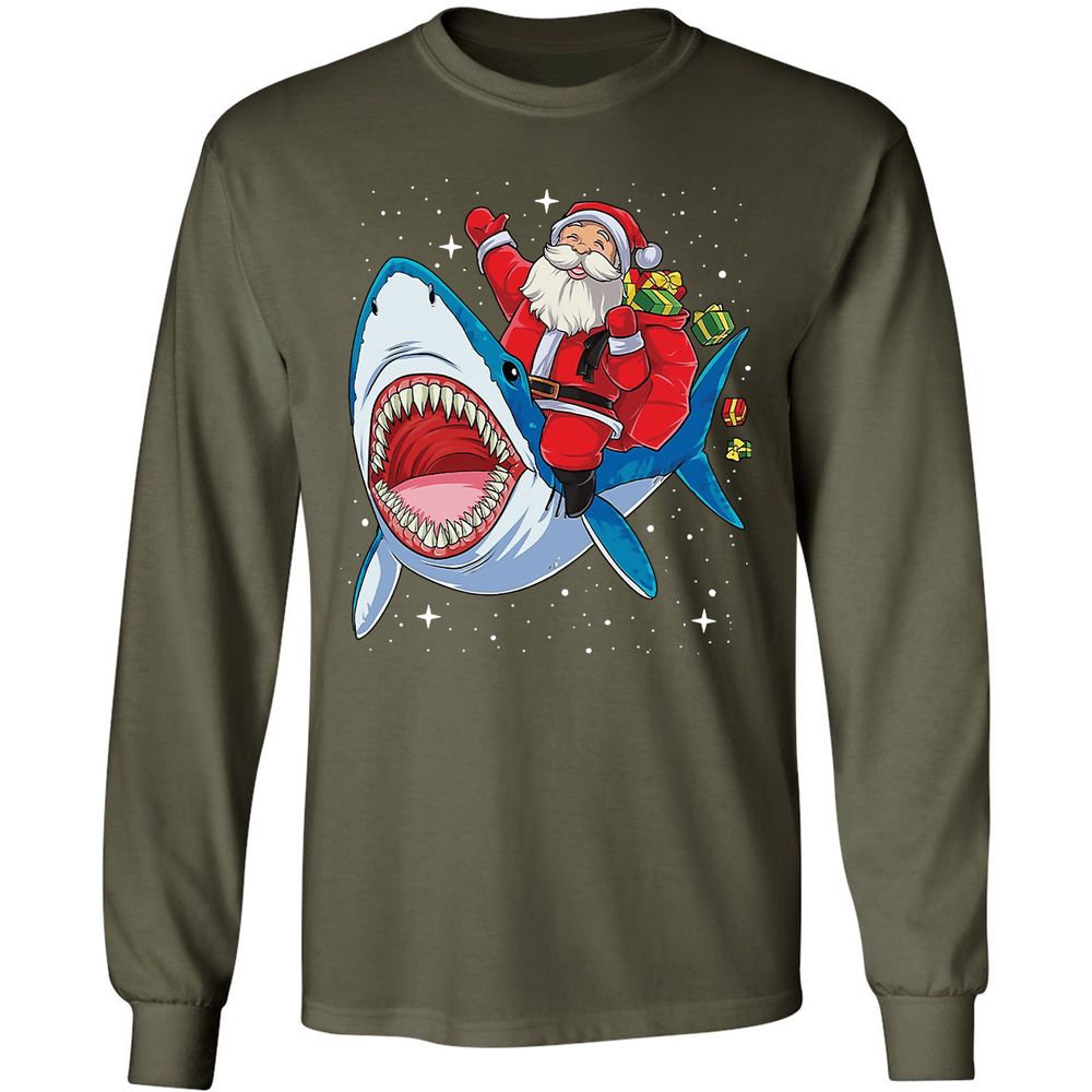 Long Sleeve T-Shirt - UEE8EFFU - Military Green - 16