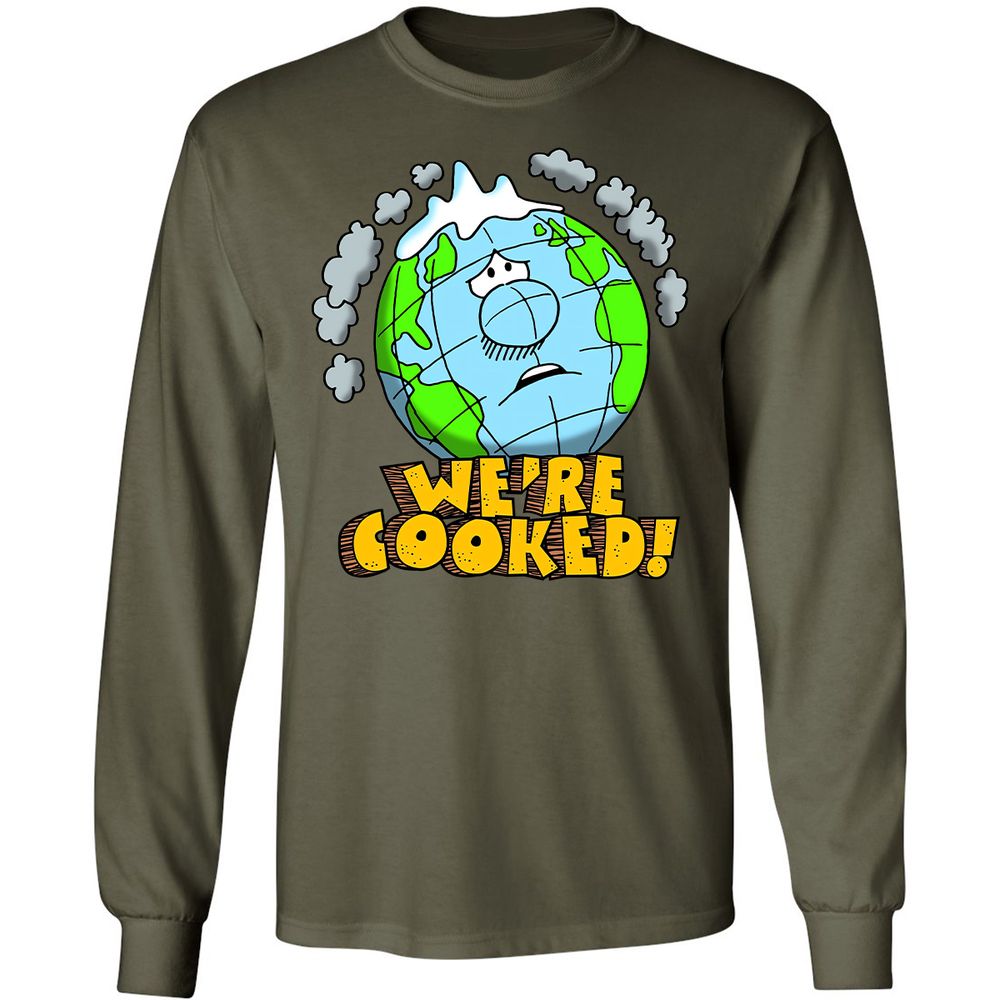 Long Sleeve T-Shirt - XDDAQCH1 - Military Green - 16