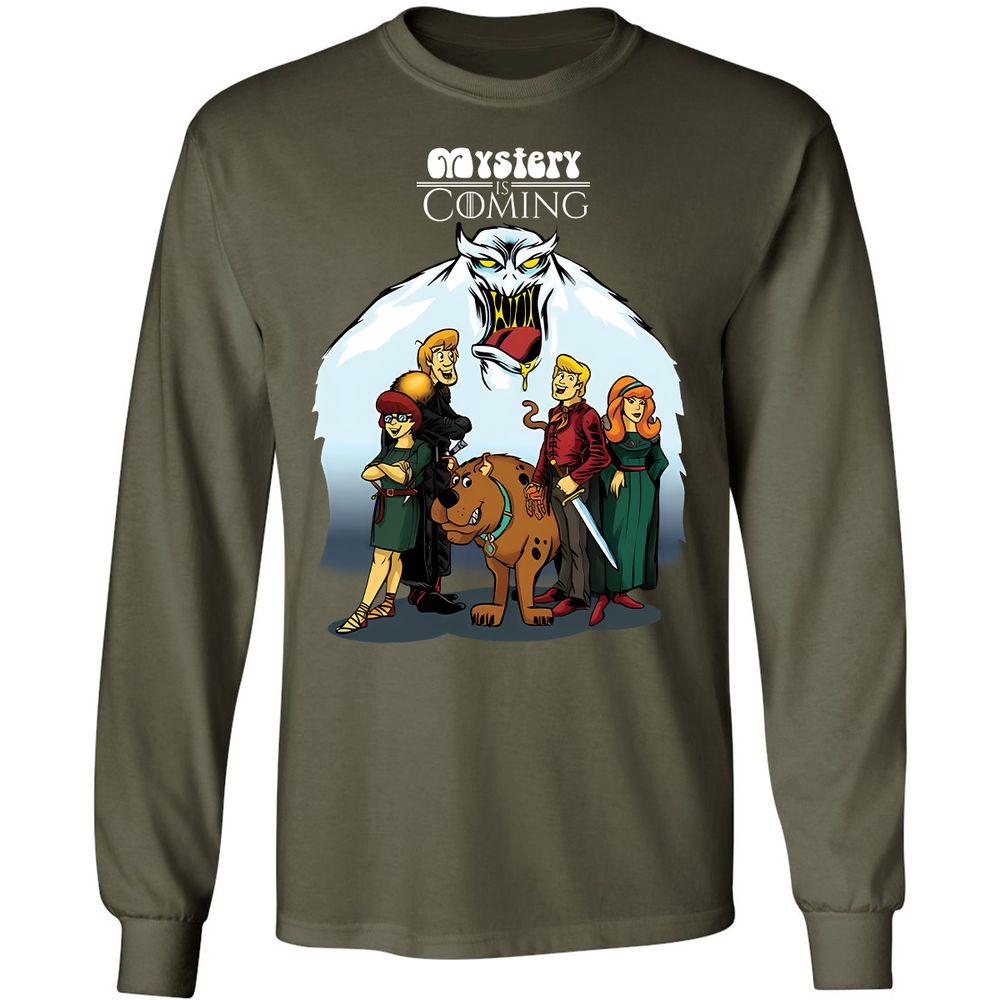 Long Sleeve T-Shirt - KDVXXJJT - Military Green - 16