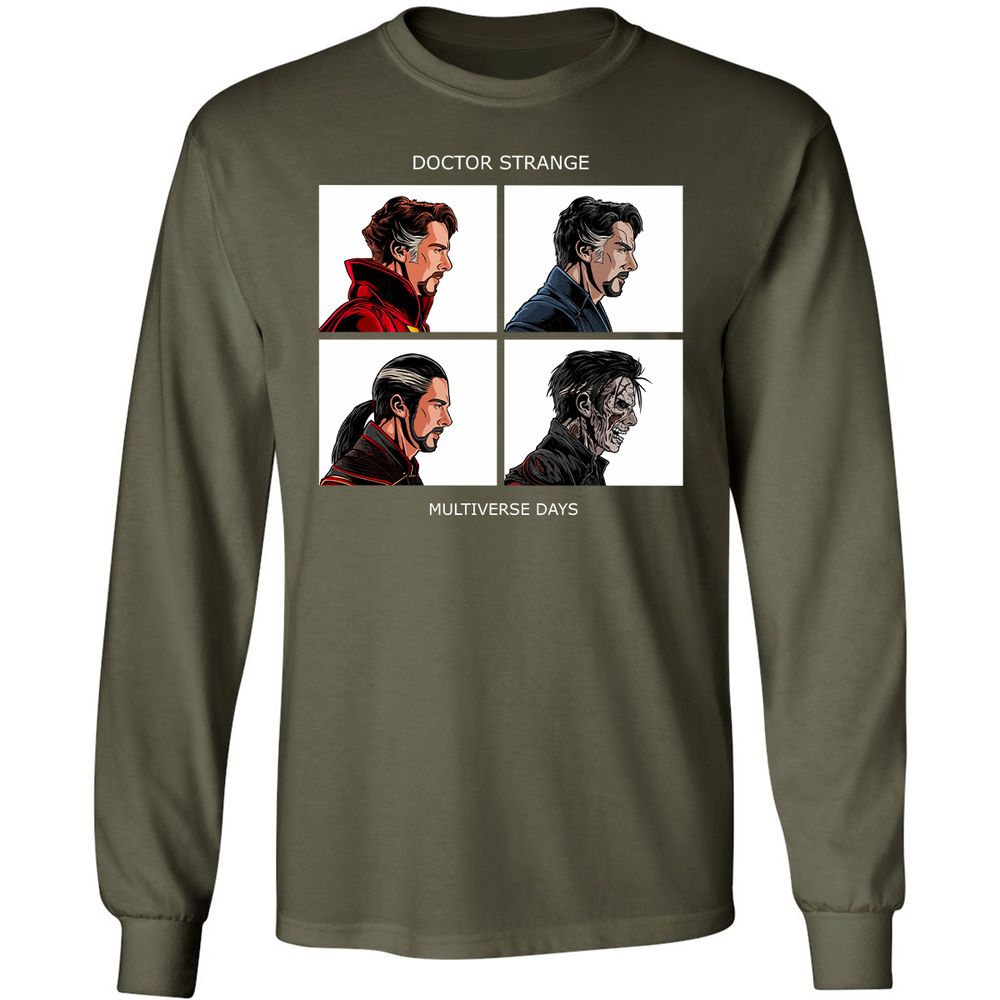 Long Sleeve T-Shirt - 4RS6JWJV - Military Green - 16