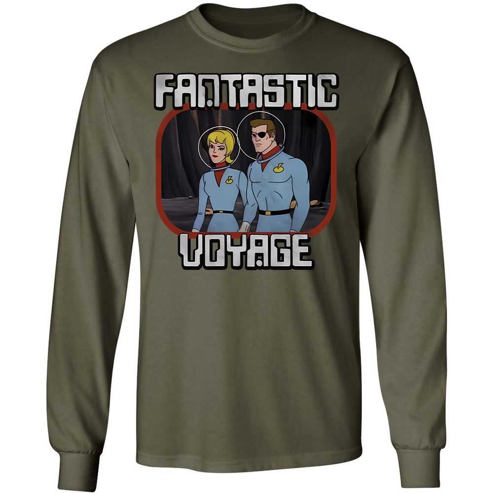 Long Sleeve T-Shirt - 8JTA833L - Military Green - 16