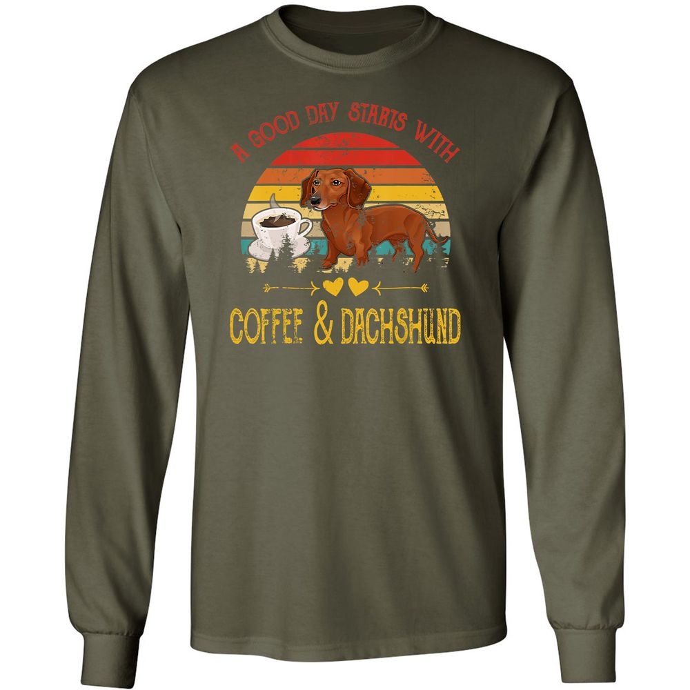 Long Sleeve T-Shirt - 8ECT851F - Military Green - 16
