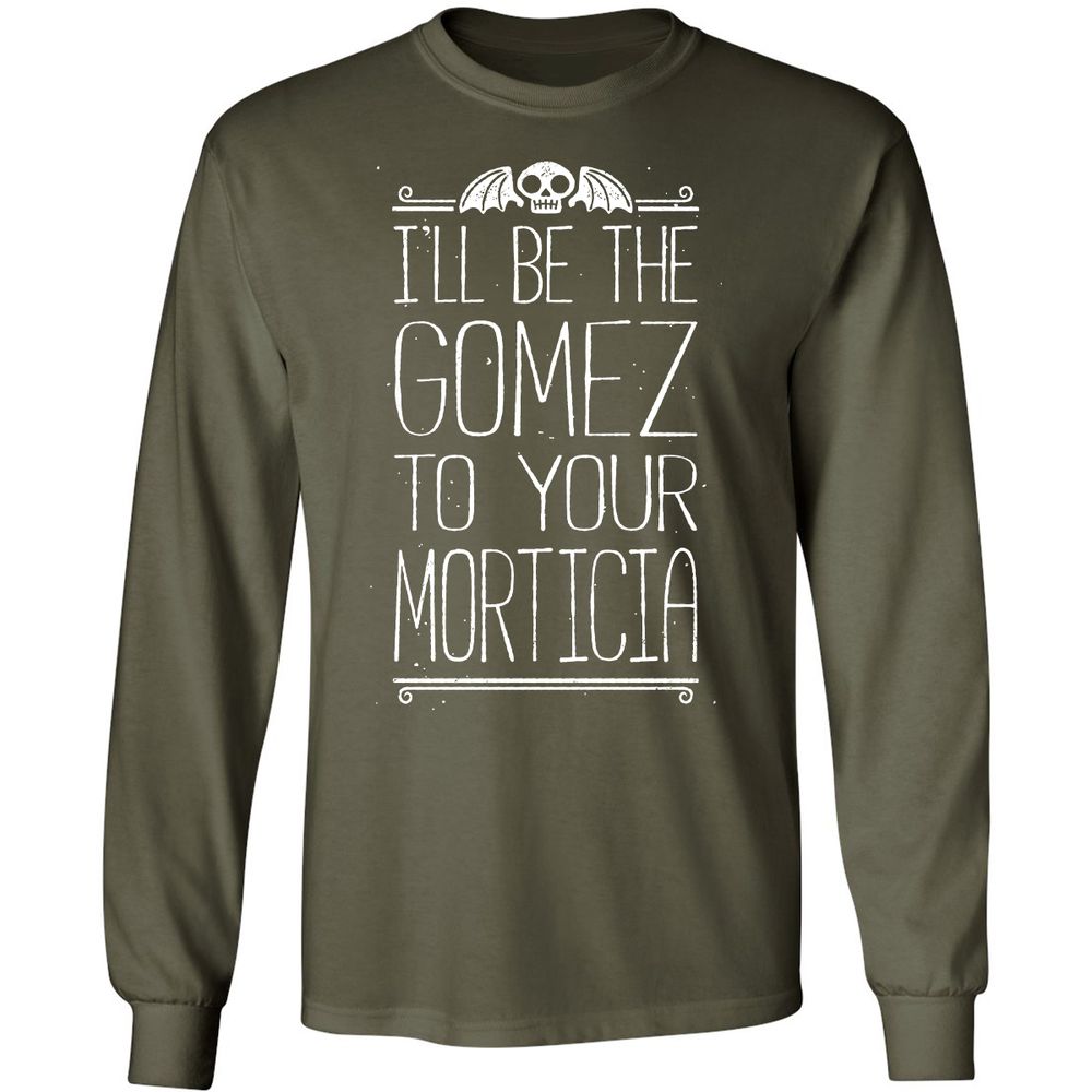 Long Sleeve T-Shirt - 7398V1VJ - Military Green - 16