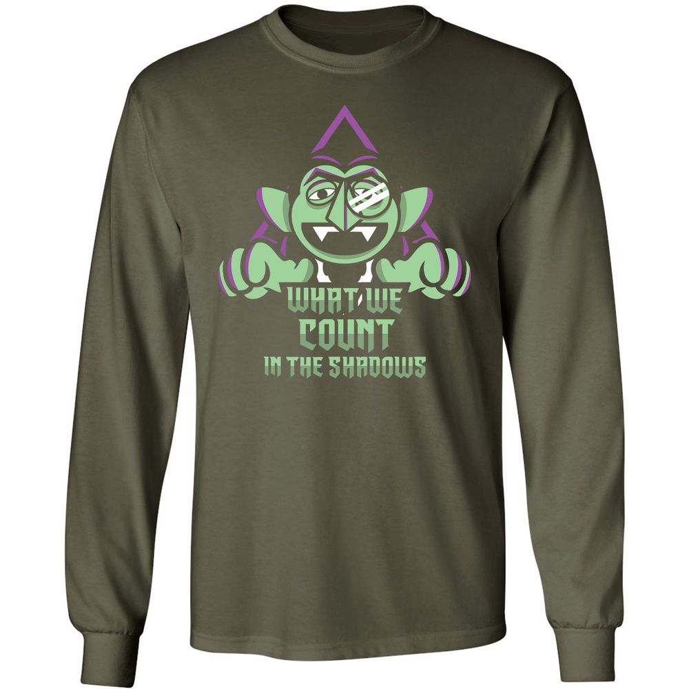 Long Sleeve T-Shirt - 4J39ZE1H - Military Green - 16