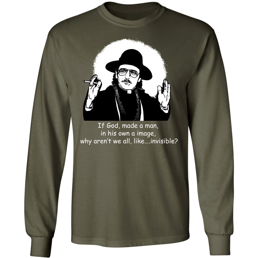 Long Sleeve T-Shirt - LUT9LAT6 - Military Green - 16