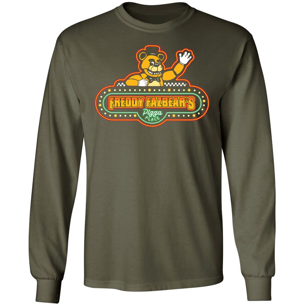Long Sleeve T-Shirt - X2QUTYSN - Military Green - 16