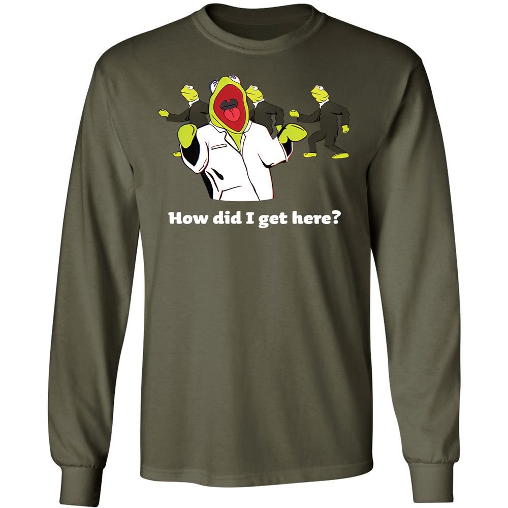 Long Sleeve T-Shirt - 1ULH1YN8 - Military Green - 16