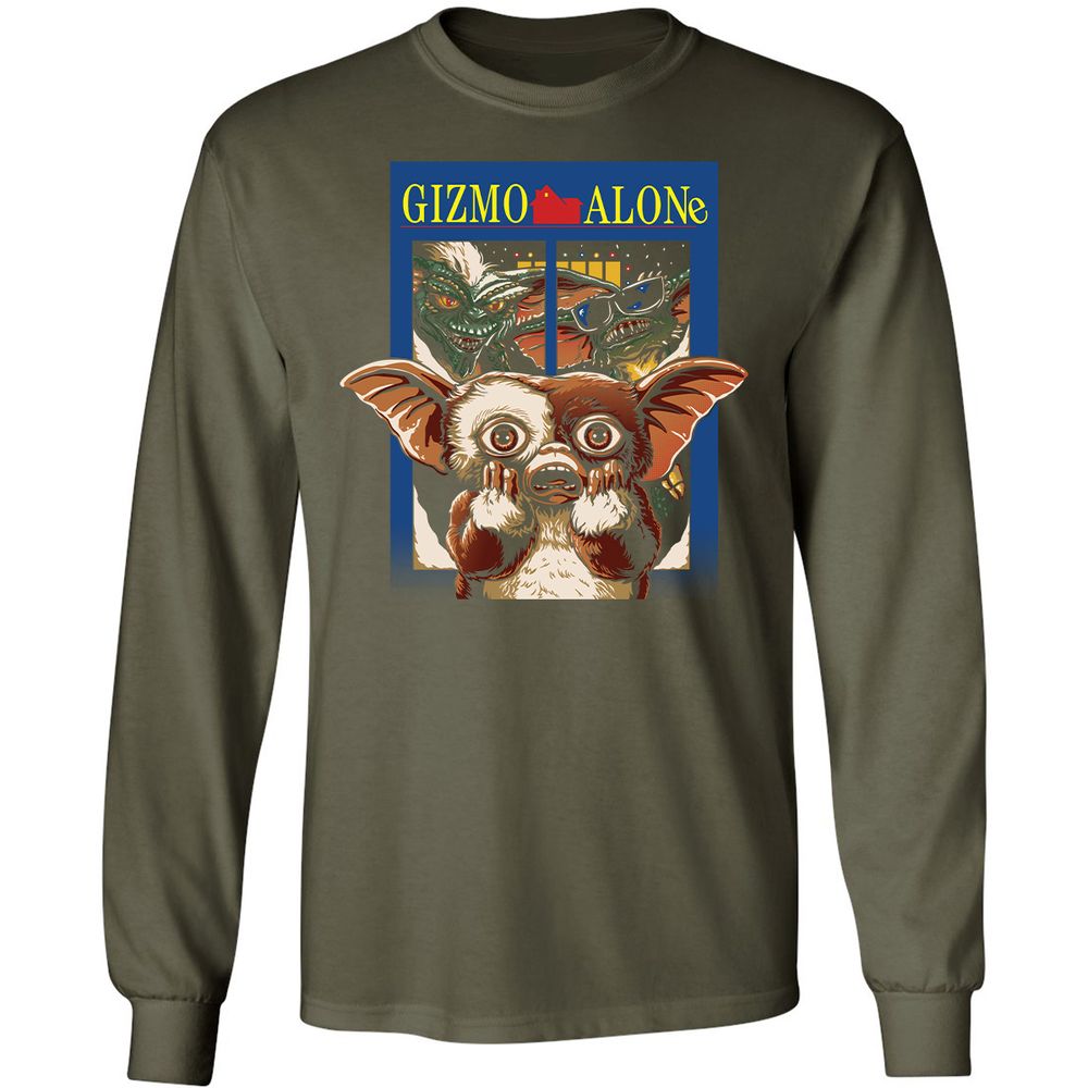 Long Sleeve T-Shirt - XAE65Z8K - Military Green - 16