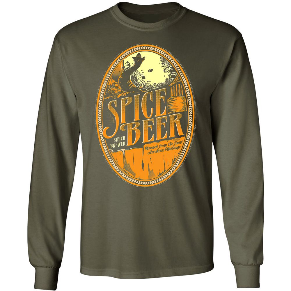 Long Sleeve T-Shirt - 6N8HU6A4 - Military Green - 16
