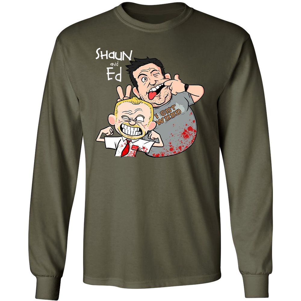 Long Sleeve T-Shirt - A64TAW8W - Military Green - 16
