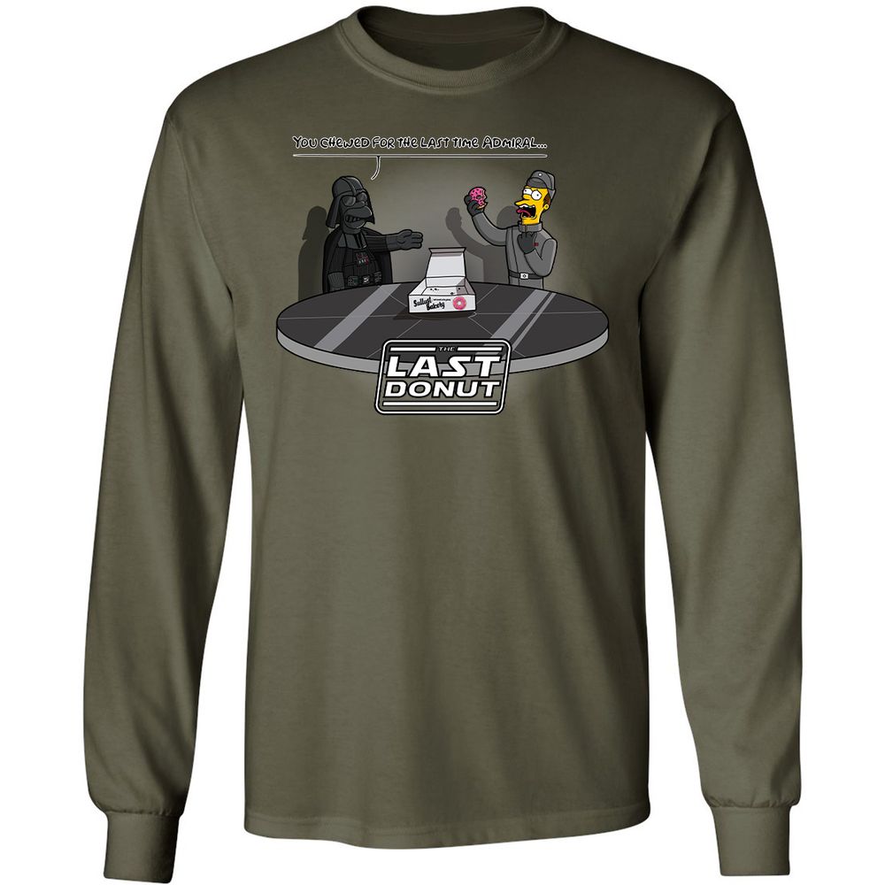 Long Sleeve T-Shirt - 1FRR3ZPP - Military Green - 16