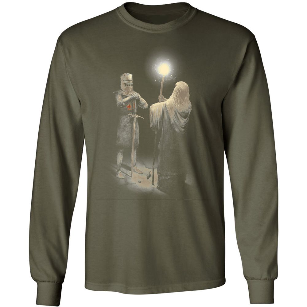 Long Sleeve T-Shirt - SN1BS534 - Military Green - 16