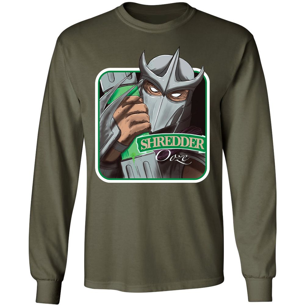 Long Sleeve T-Shirt - W9AT5F9S - Military Green - 16