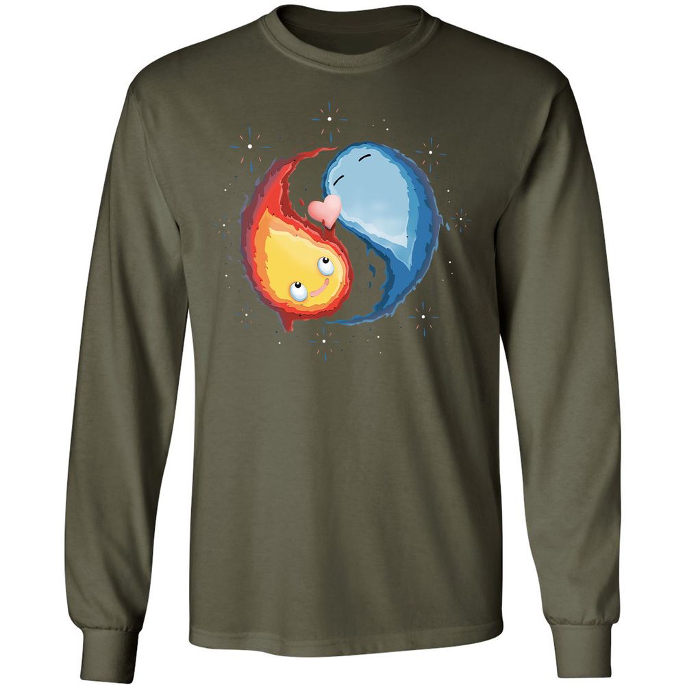 Long Sleeve T-Shirt - RNHYA4UT - Military Green - 16