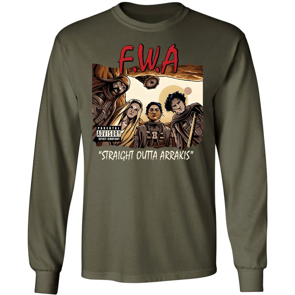 Long Sleeve T-Shirt - DBVERUEU - Military Green - 16