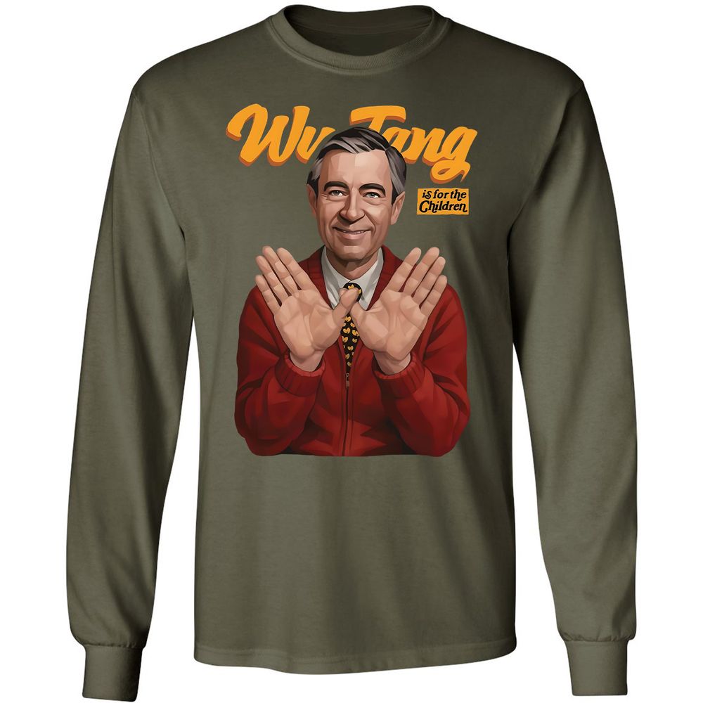 Long Sleeve T-Shirt - TVYXURHB - Military Green - 16