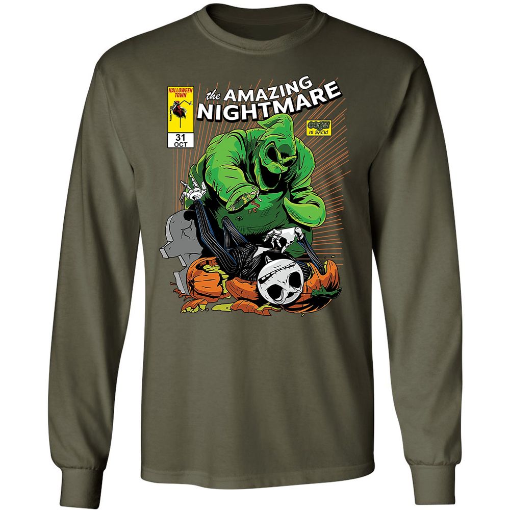 Long Sleeve T-Shirt - ACPWVLRH - Military Green - 16