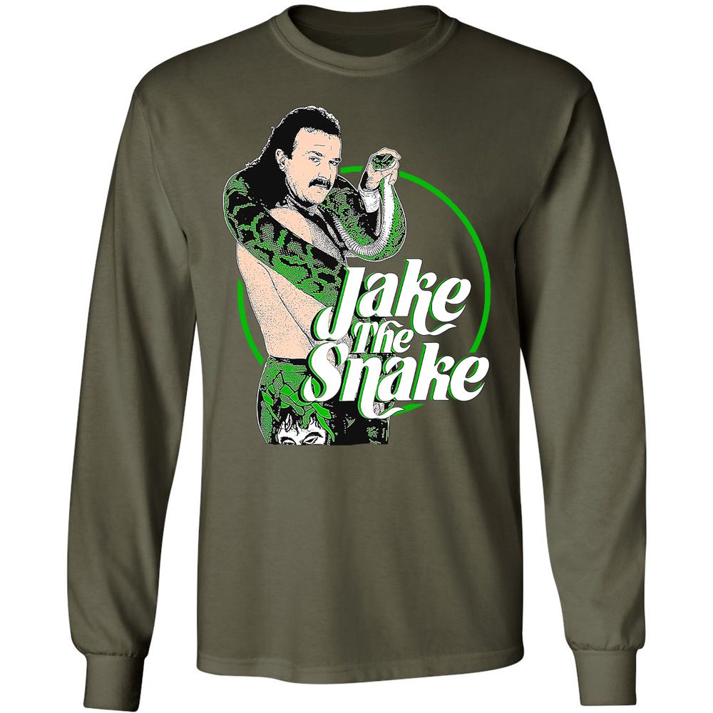 Long Sleeve T-Shirt - Z2SF2DX5 - Military Green - 16