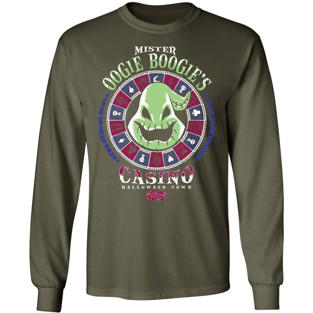 Long Sleeve T-Shirt - QLCJEKAM - Military Green - 16