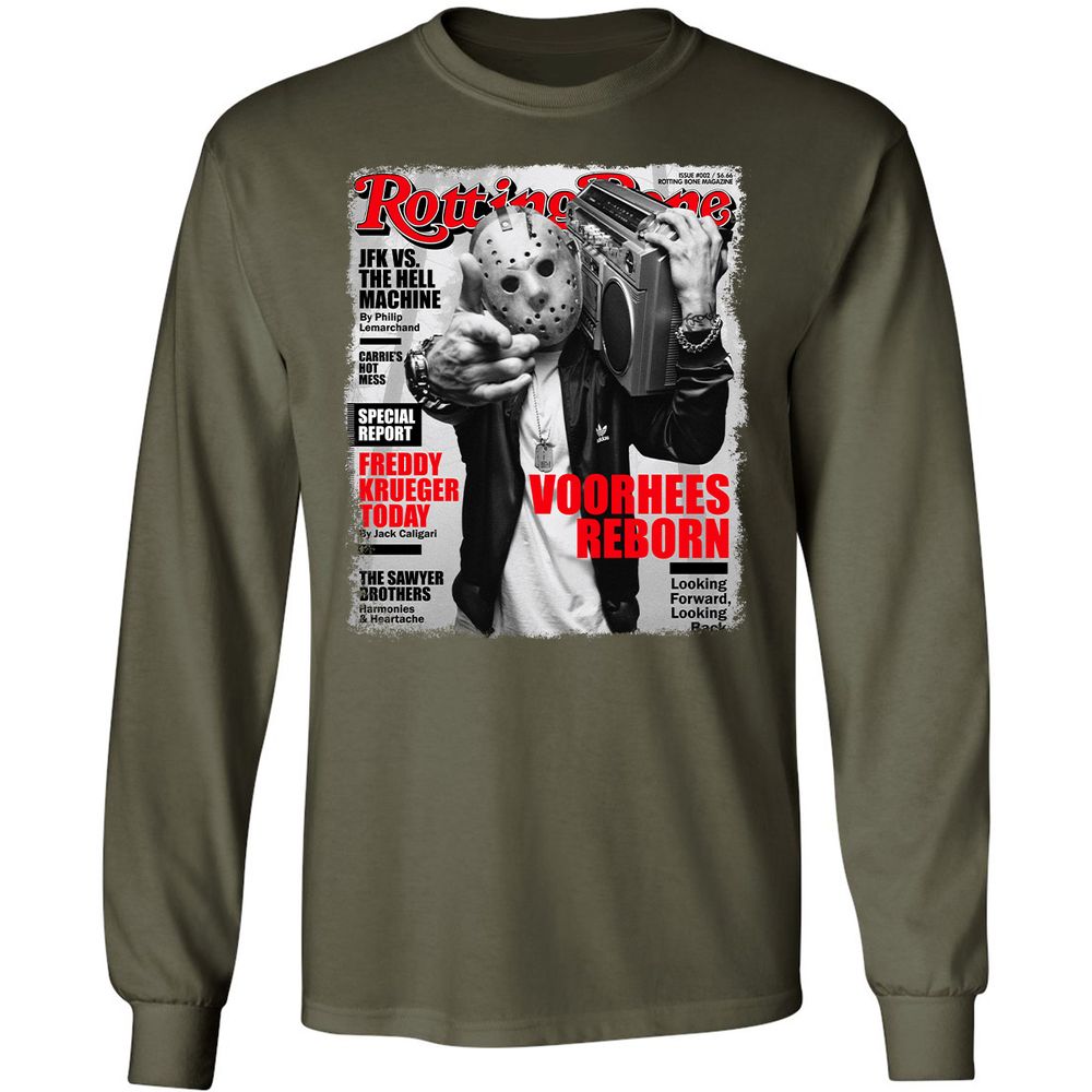 Long Sleeve T-Shirt - K6Y92XTP - Military Green - 16