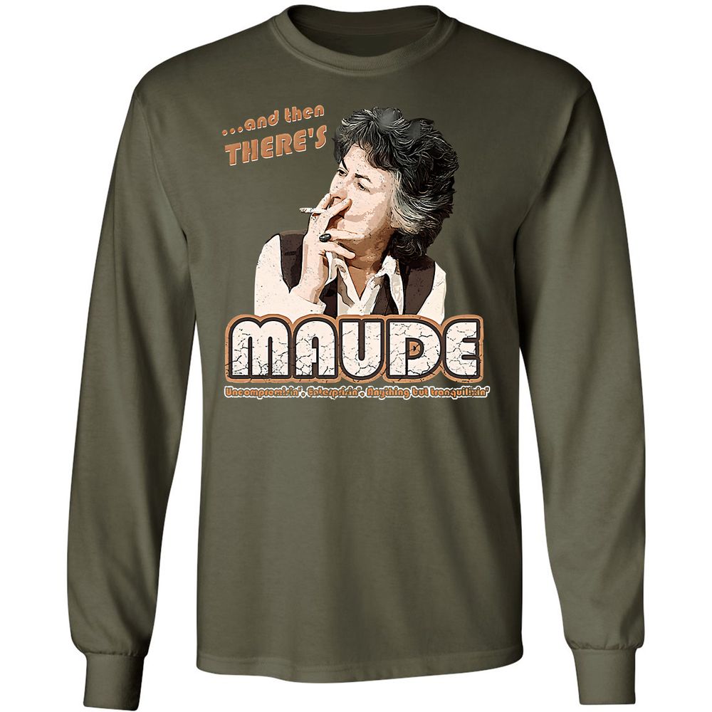 Long Sleeve T-Shirt - R1XTCKXJ - Military Green - 16