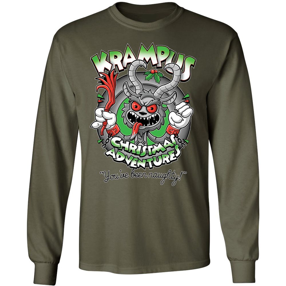 Long Sleeve T-Shirt - BMXPU2QE - Military Green - 16