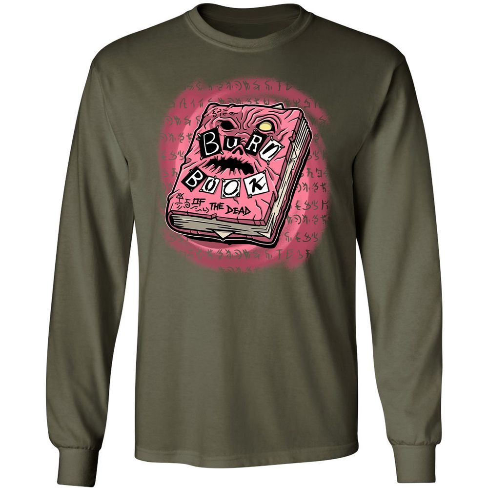 Long Sleeve T-Shirt - E3VJ4LAS - Military Green - 16