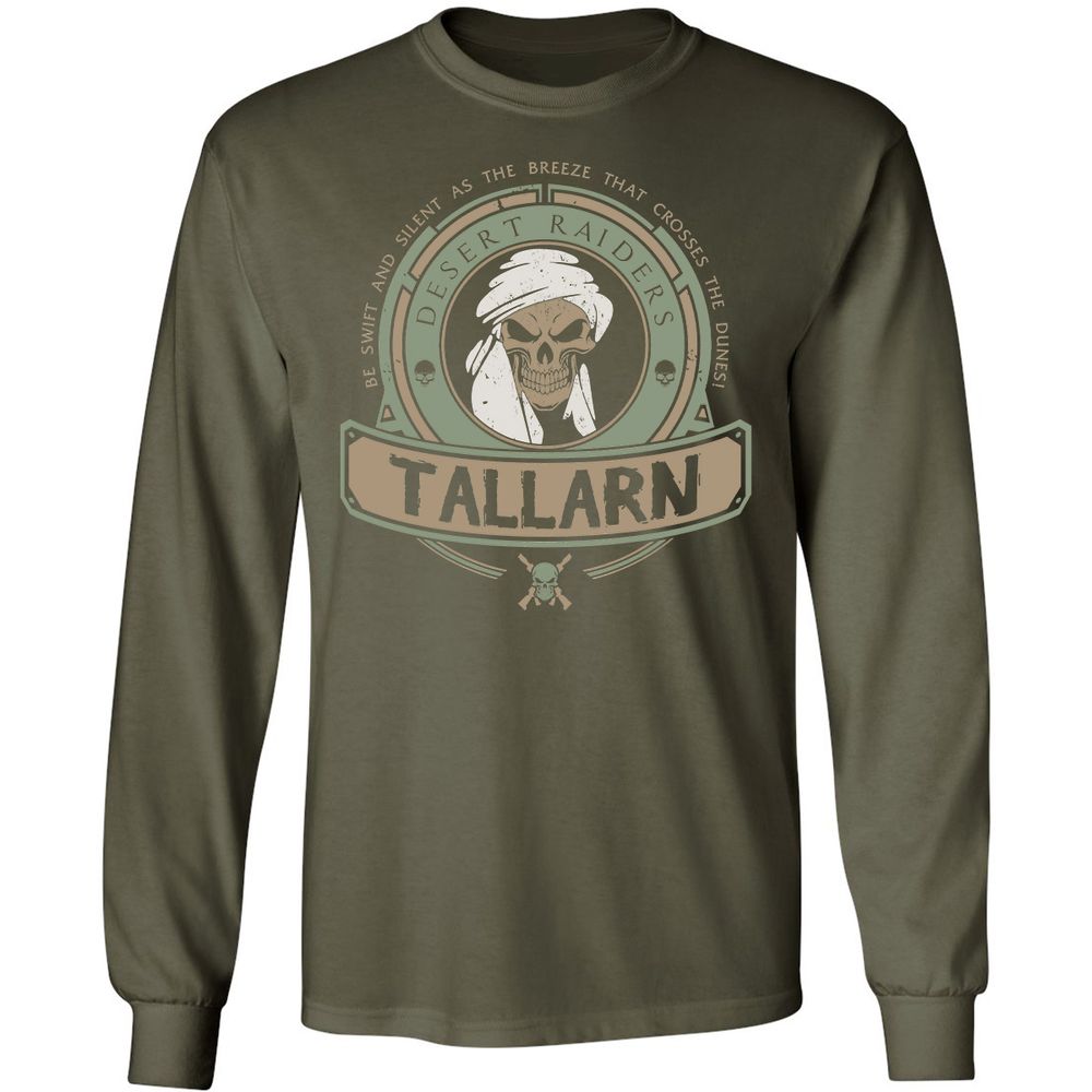 Long Sleeve T-Shirt - NMLZHJFJ - Military Green - 16