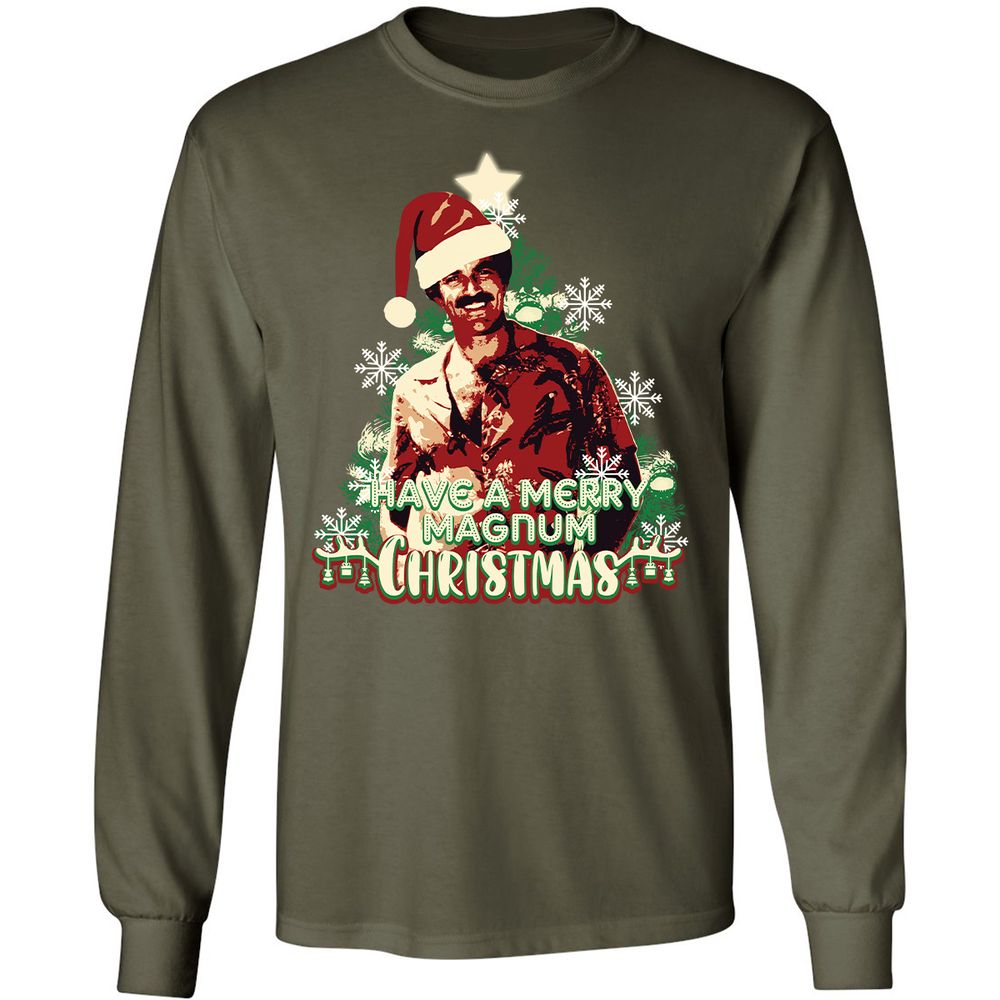 Long Sleeve T-Shirt - HFB412XZ - Military Green - 16