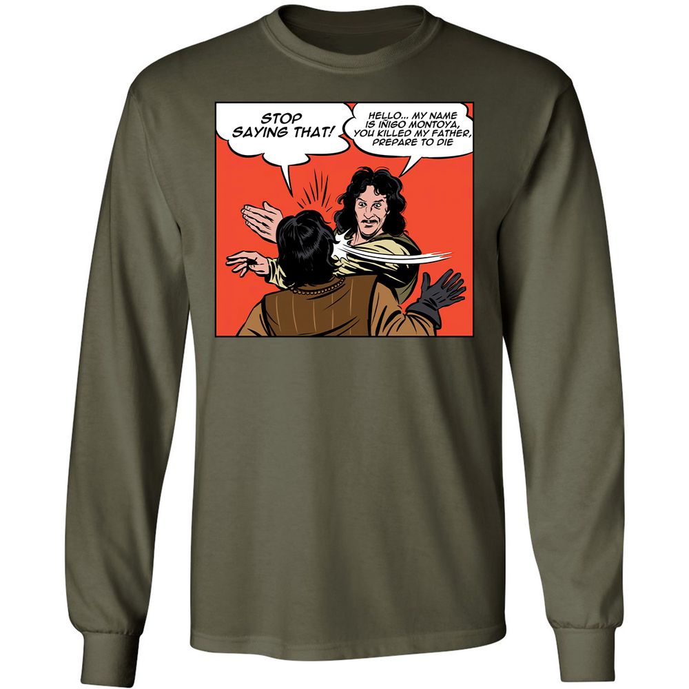 Long Sleeve T-Shirt - LSGLMH2E - Military Green - 16