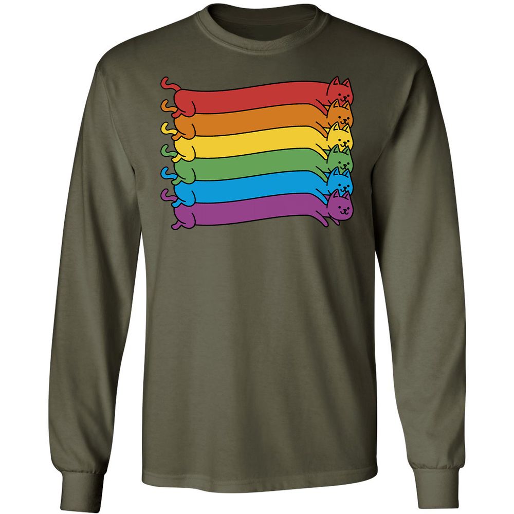 Long Sleeve T-Shirt - DCDZSMBX - Military Green - 16