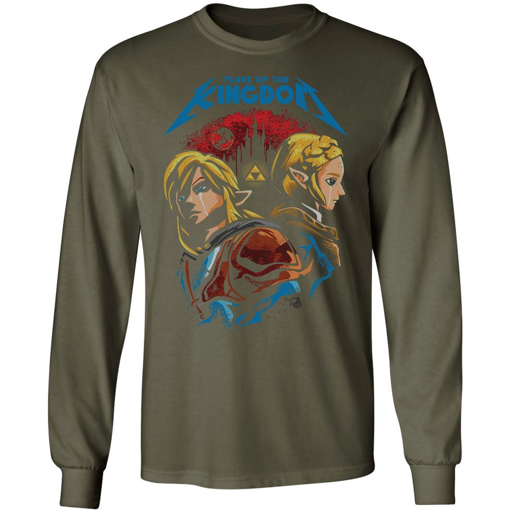 Long Sleeve T-Shirt - 4Q8AEX23 - Military Green - 16