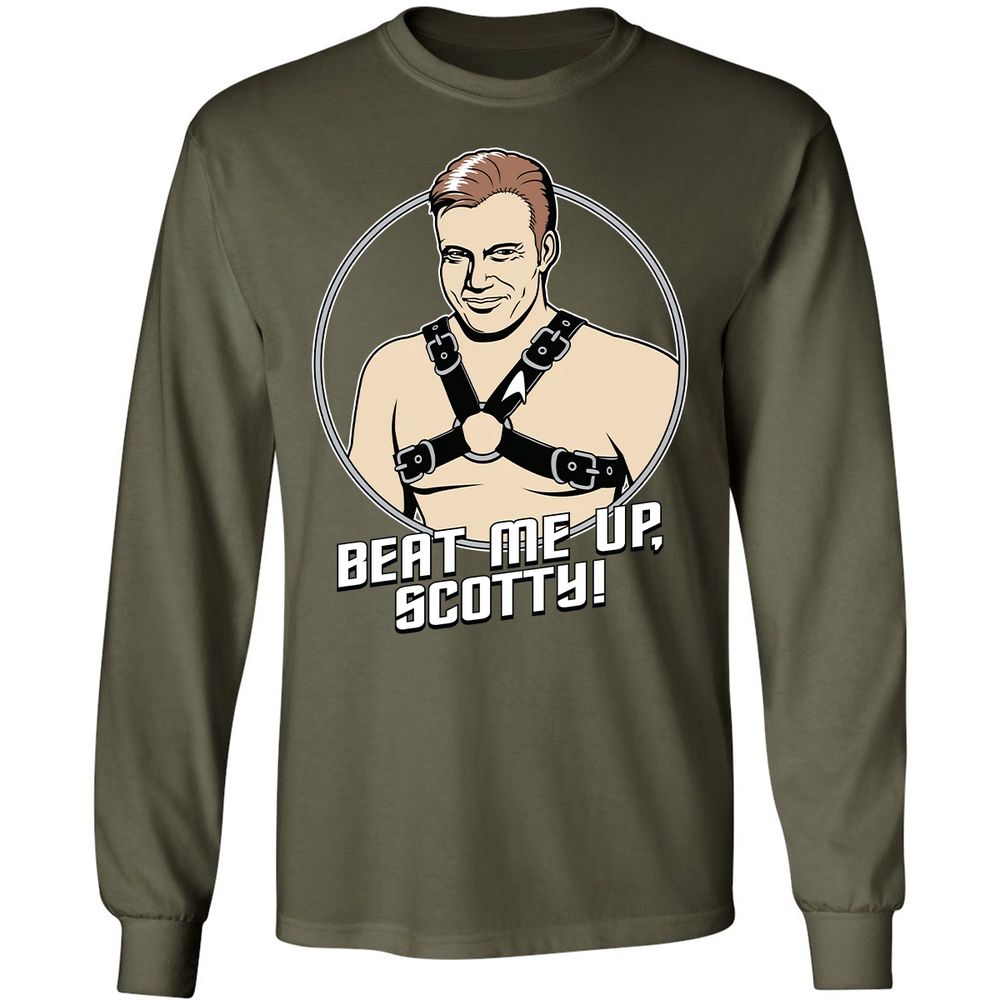 Long Sleeve T-Shirt - L113F5XY - Military Green - 16