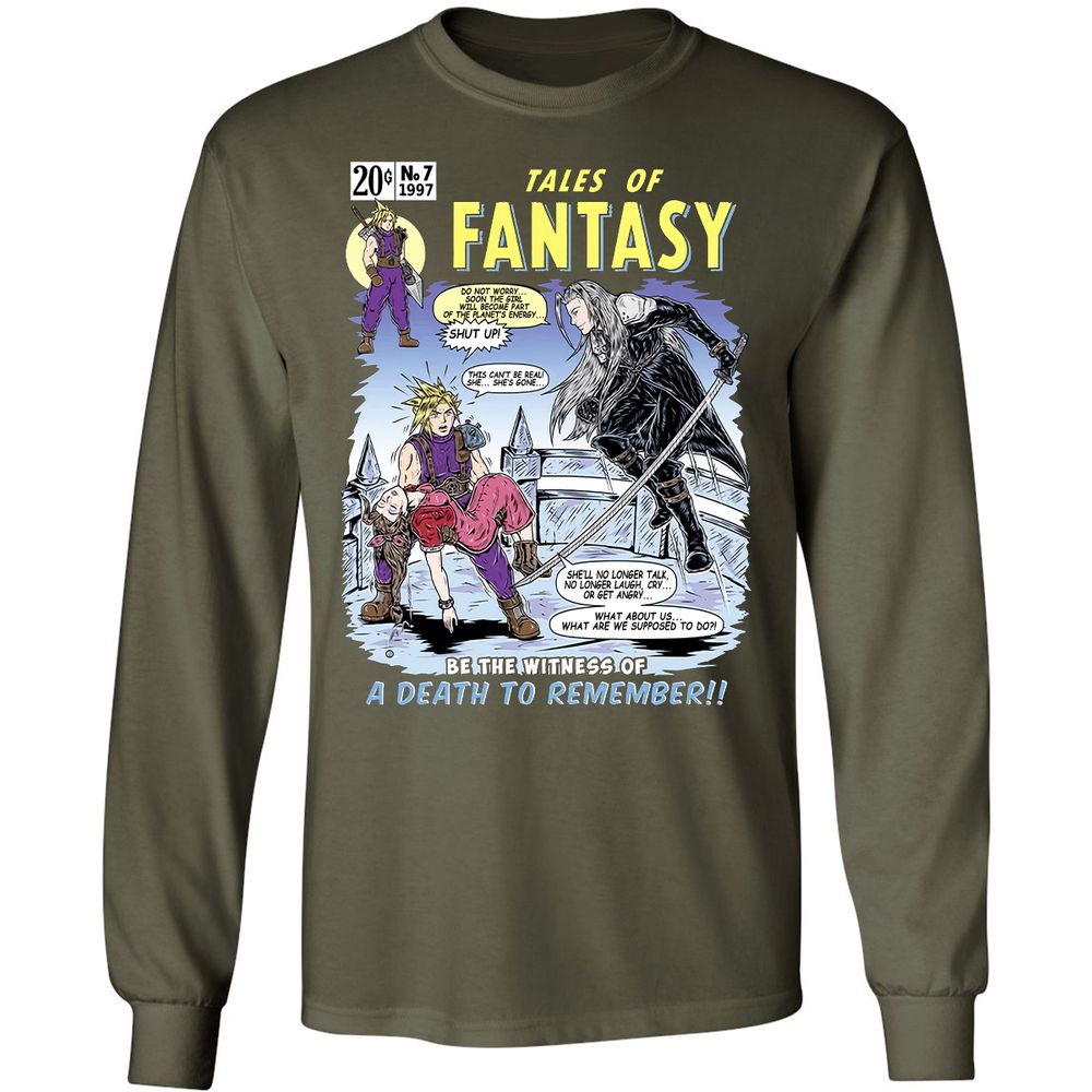 Long Sleeve T-Shirt - 6YPH1VY1 - Military Green - 16