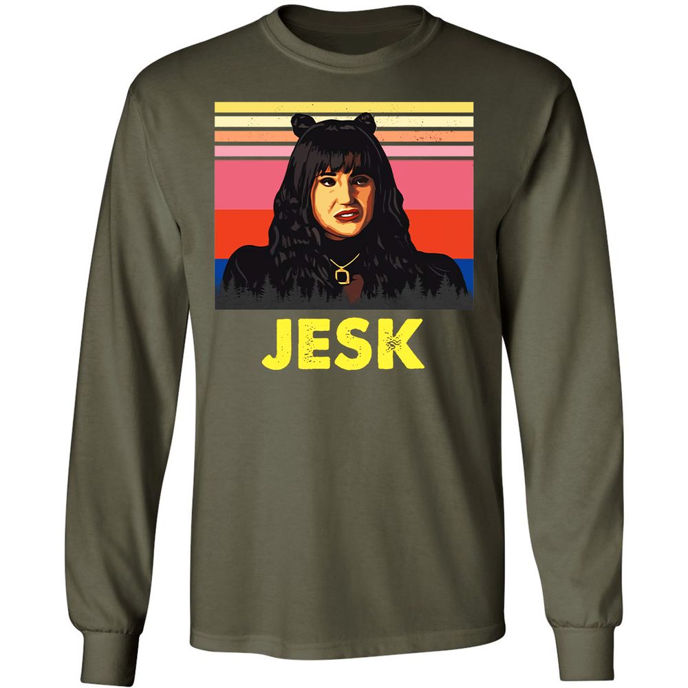 Long Sleeve T-Shirt - 97YN5VLZ - Military Green - 16