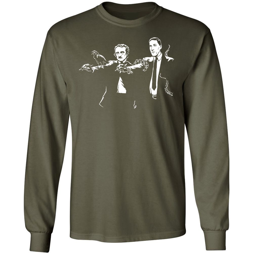 Long Sleeve T-Shirt - XQ3M4258 - Military Green - 16