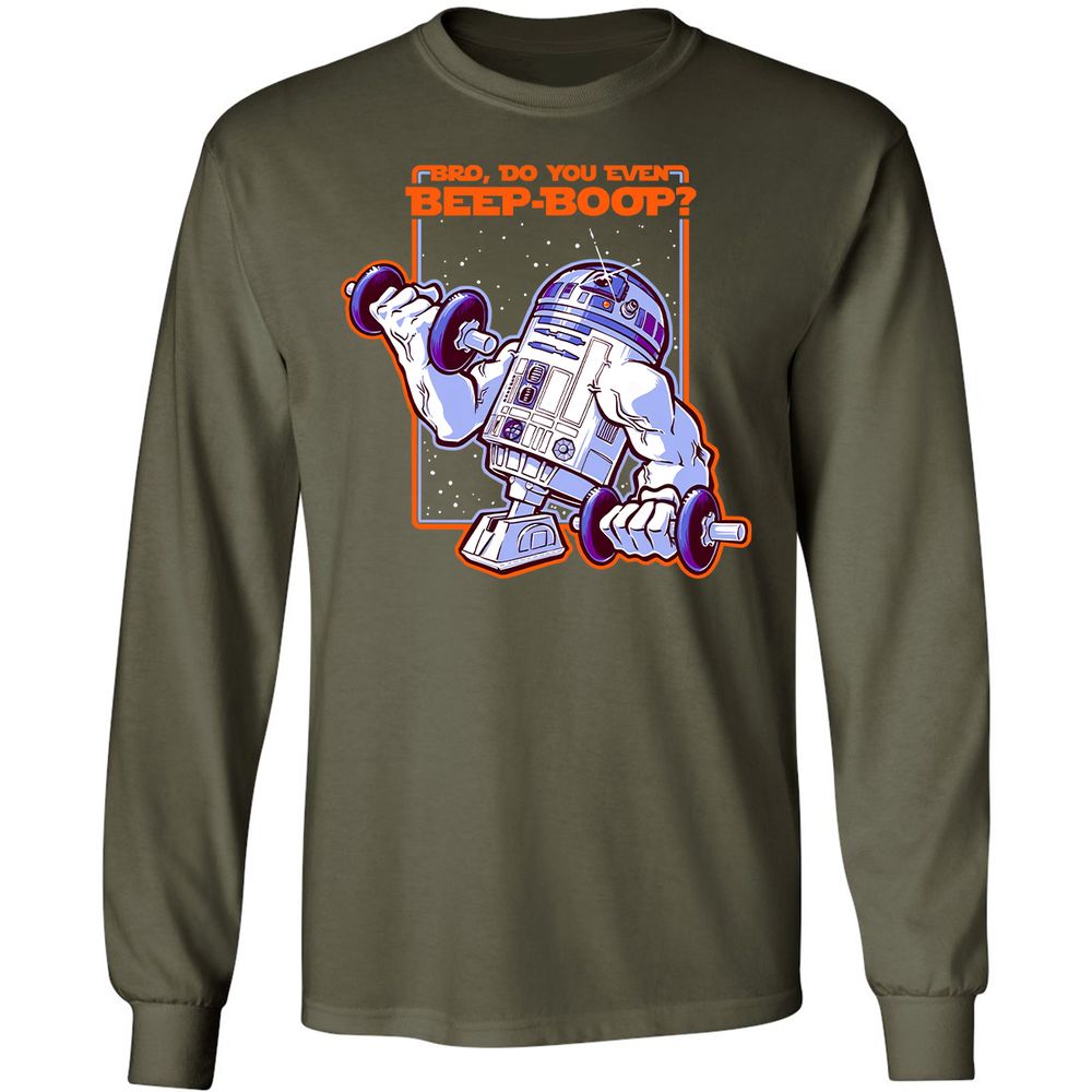 Long Sleeve T-Shirt - 5BT65L3R - Military Green - 16