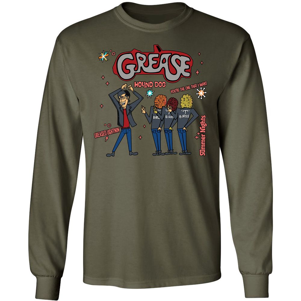 Grease Musical - Military Green - 16