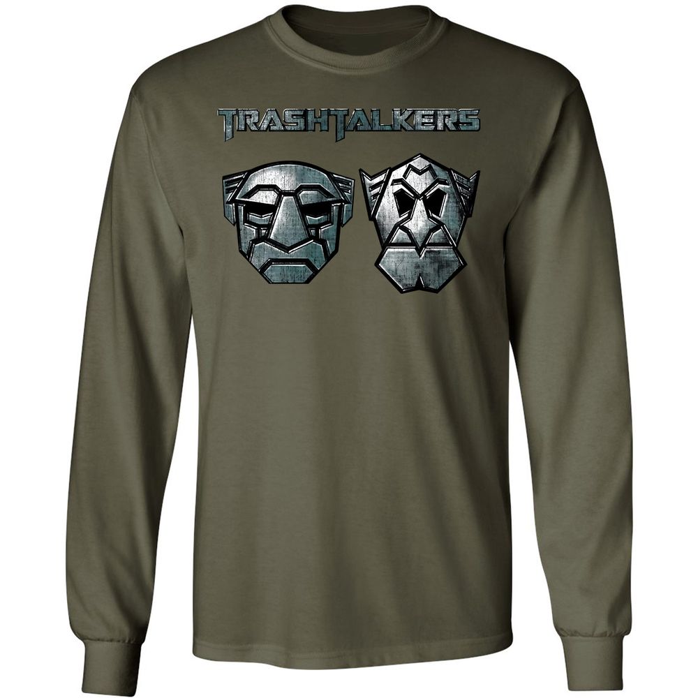 Long Sleeve T-Shirt - X3PATVGQ - Military Green - 16