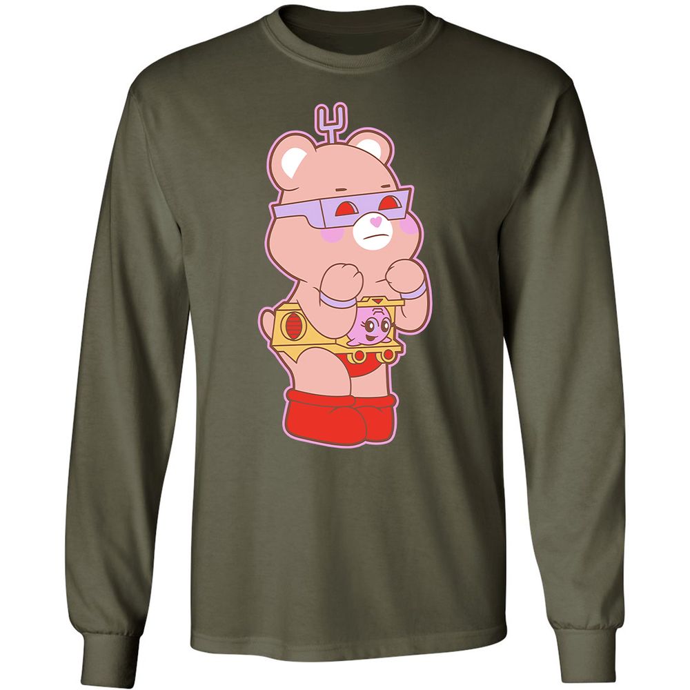 Long Sleeve T-Shirt - FGFG71NJ - Military Green - 16